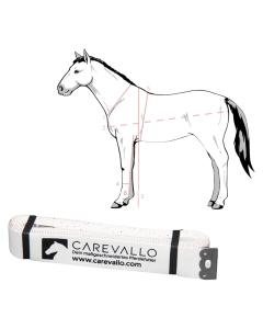 Carevallo Gewicht-Maßband mit Illustration Pferd