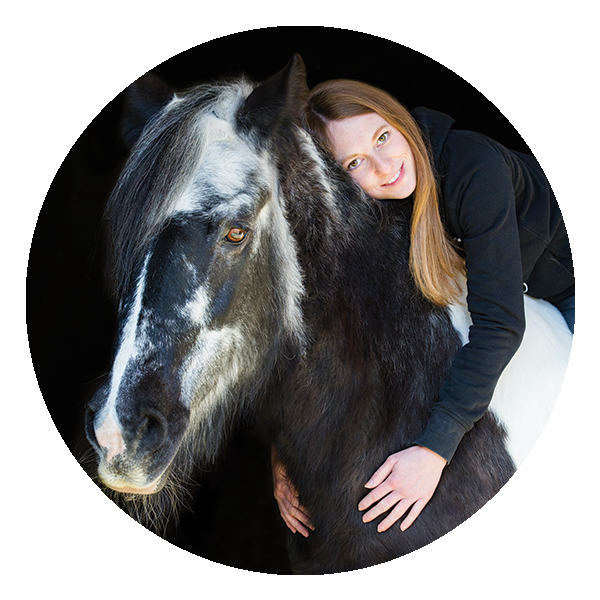 Isabel mit ihrer Stute Mandy